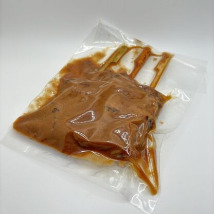 Sate Ayam (kip) 3 st met saus KOEL